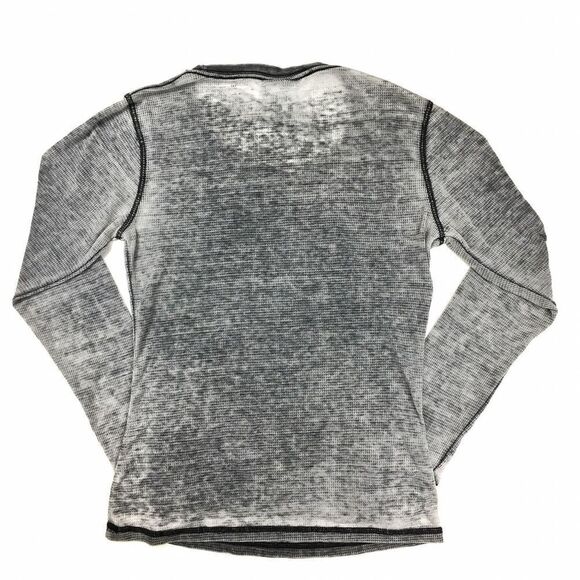 zen distressed light thermal pullover - Picture 4 of 4